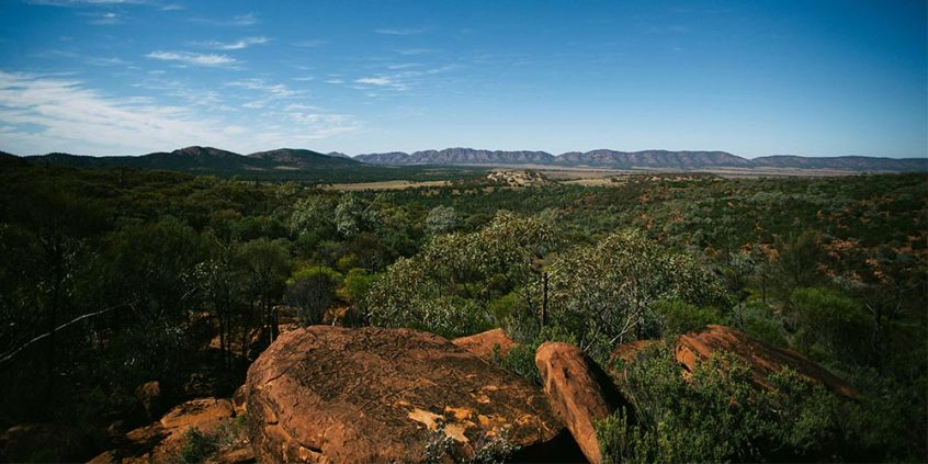 Base Consulting image of rocks and the outback