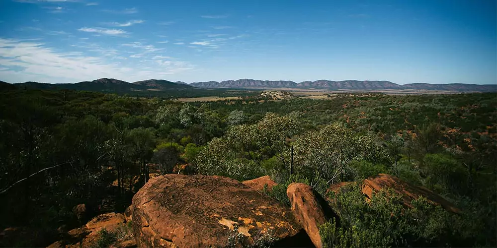 Base Consulting image of rocks and the outback